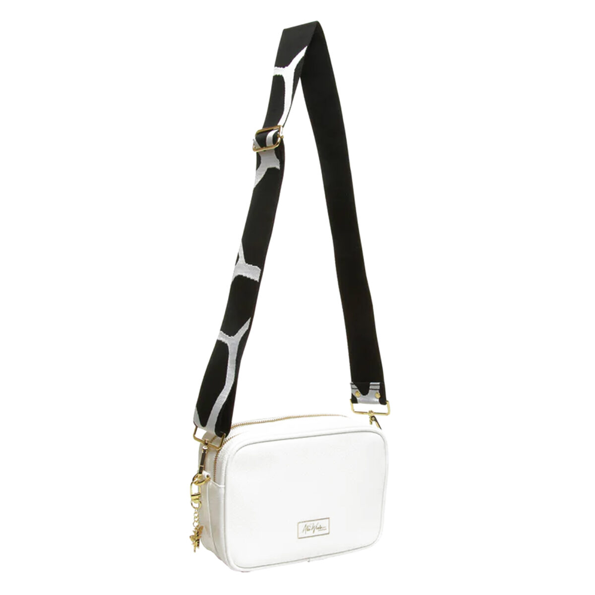 Personalised White Cross Body Bag Engravers Guild