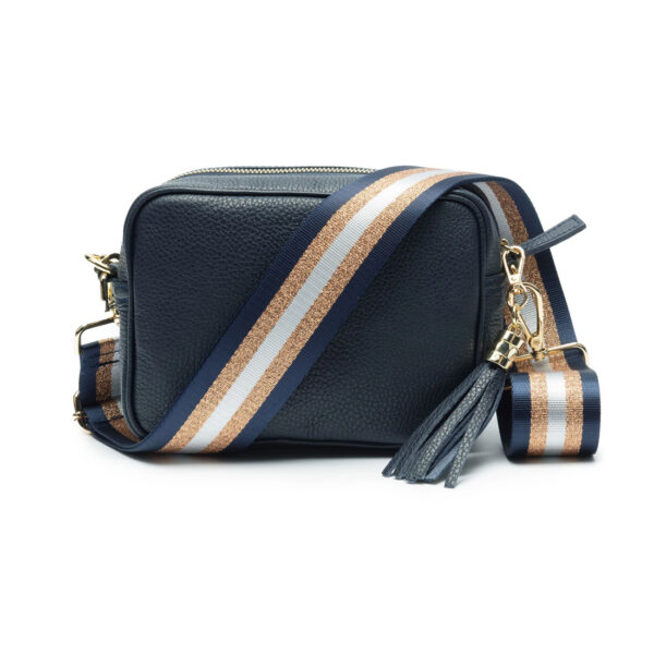 EBNavy-Copper-Stripe-bag-with-initials