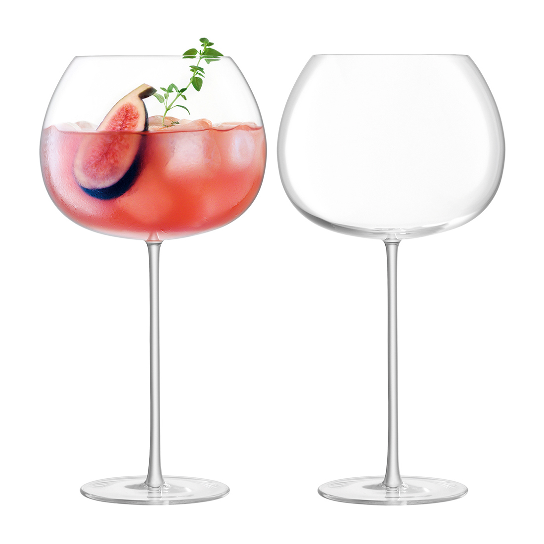 Personalised Pair of Culture Gin Glasses Engravers Guild