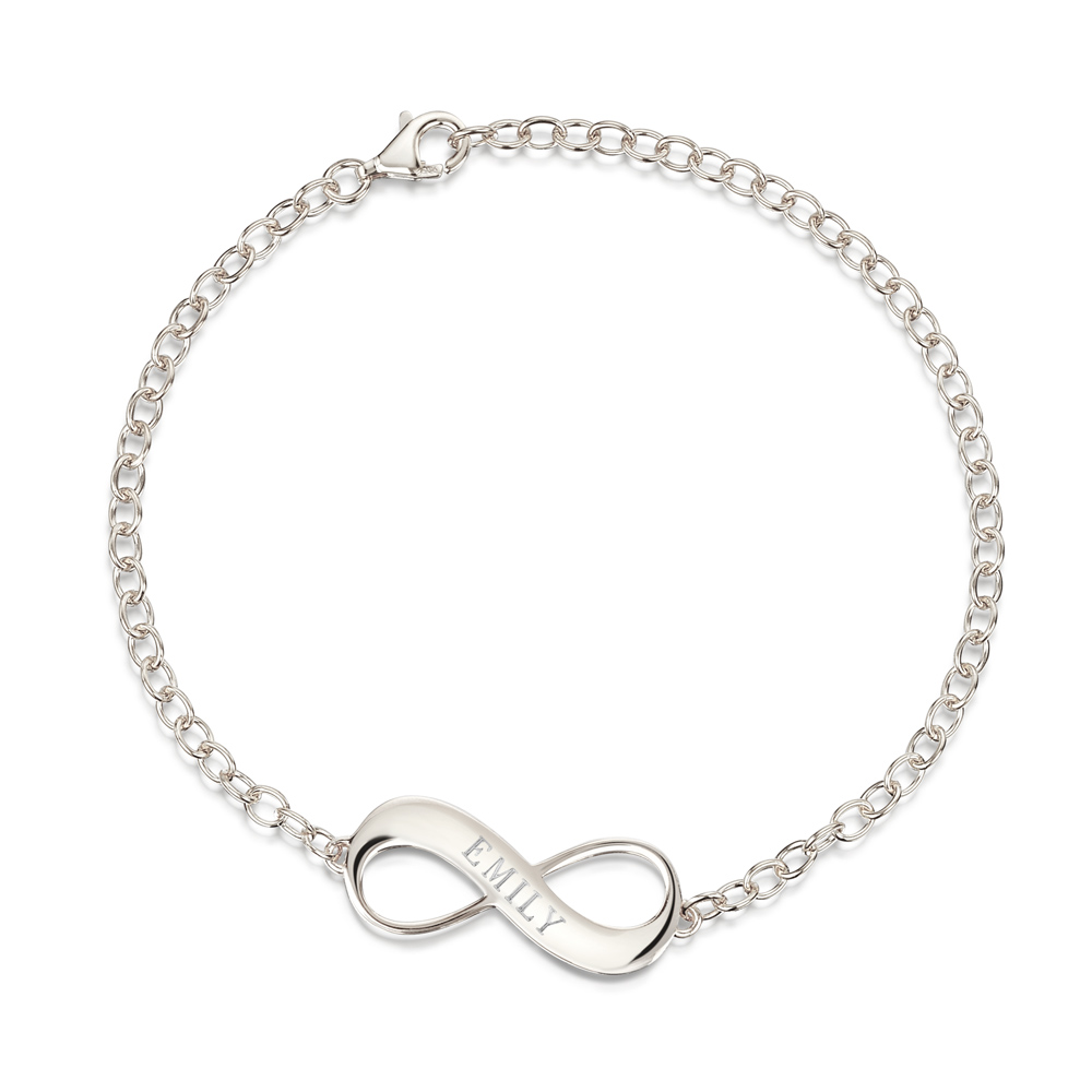 Engravable Infinity Bracelet  bracelets  Kelly Waters