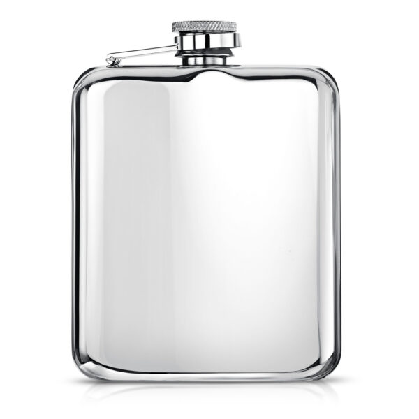 polished-captive-top-hip-flask-engraved