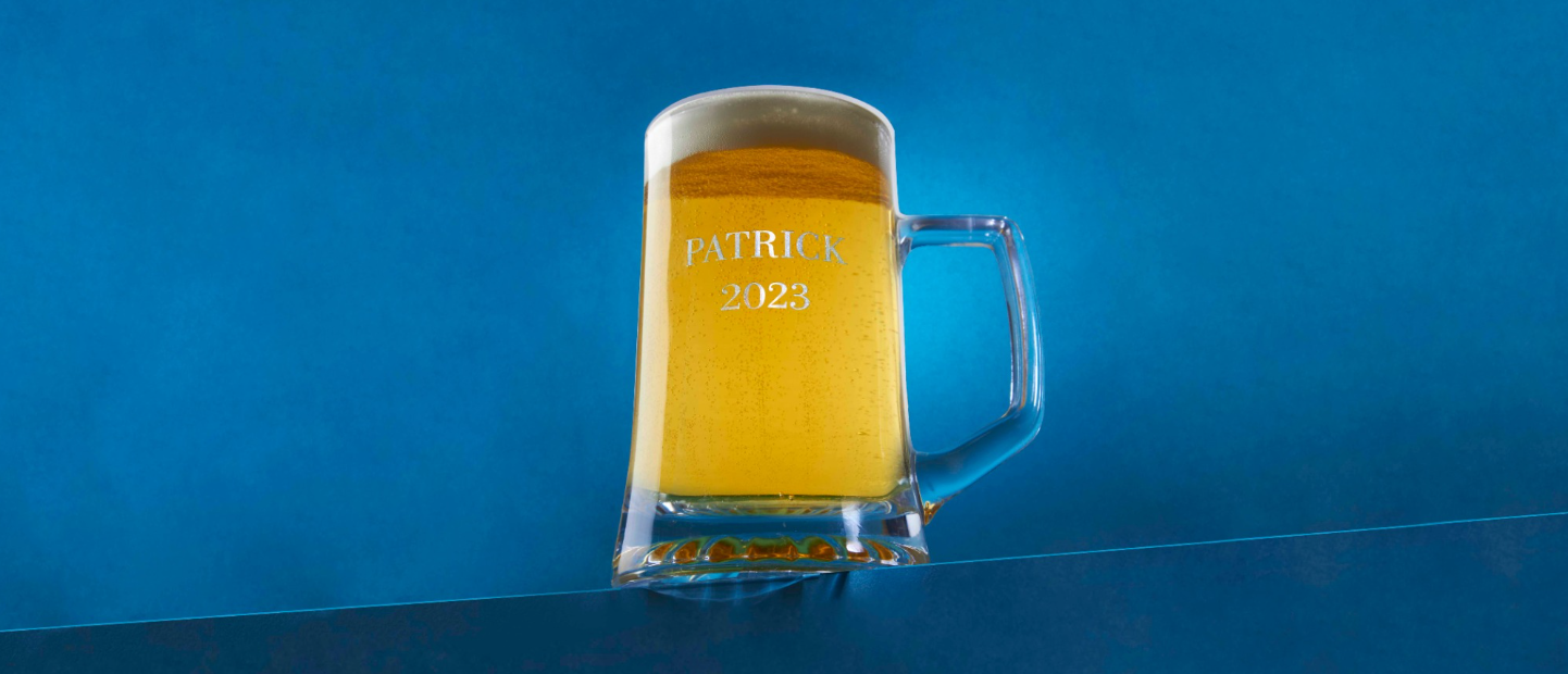 Acopa 22 oz. Tall Beer Mug - 12/Case