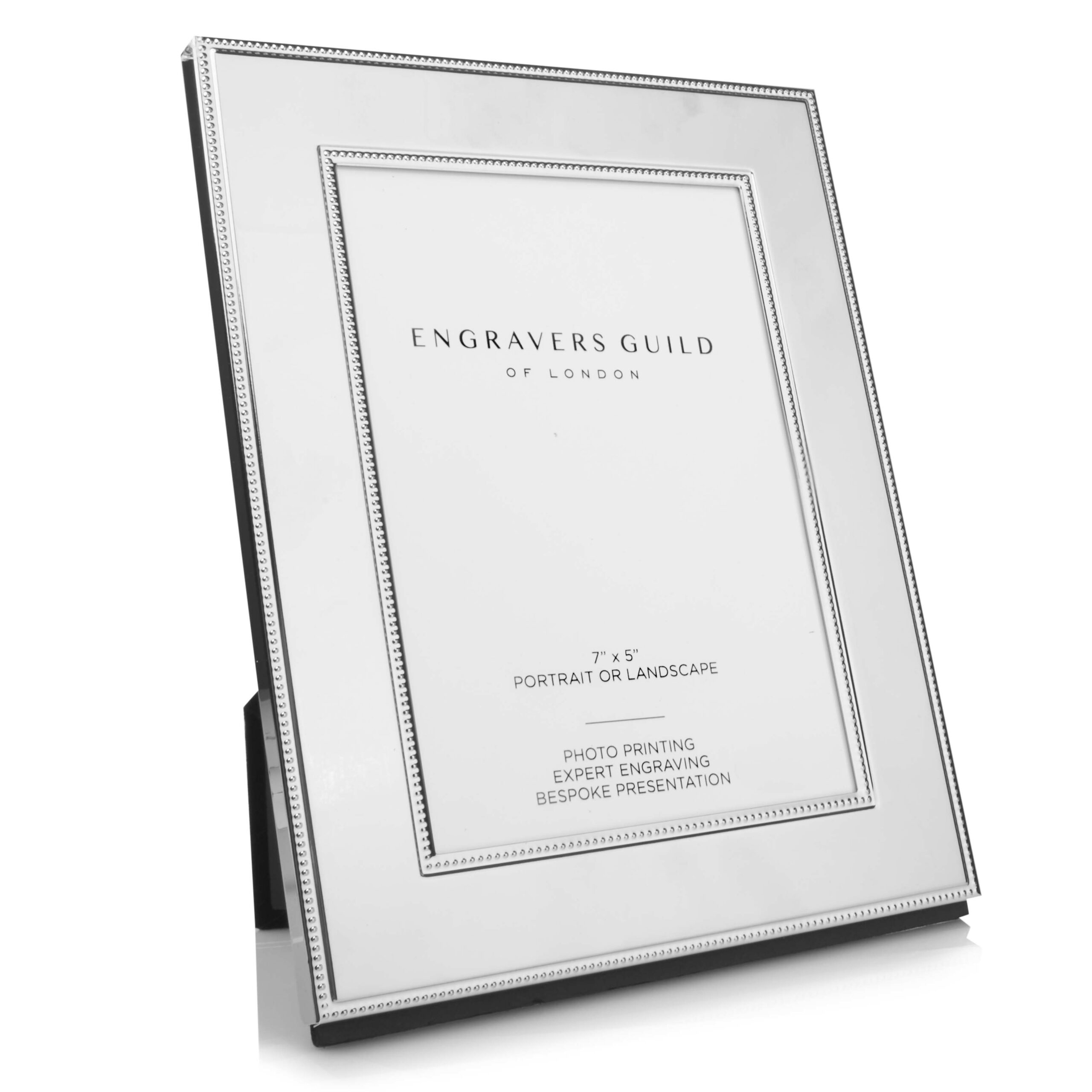 Personalised Beaded Edge Photo Frame 5×7 Engravers Guild