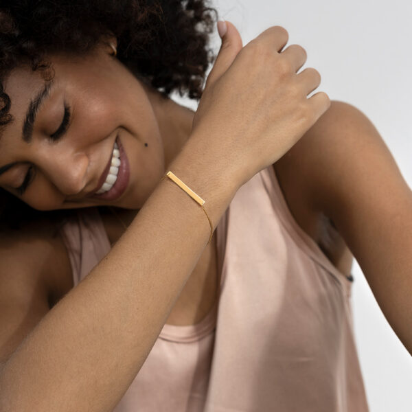 Flat Name ID Bracelet –