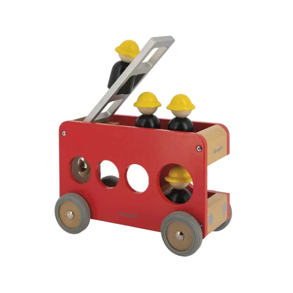Personalised-Wooden-Fire-Engine-Toy-J04632
