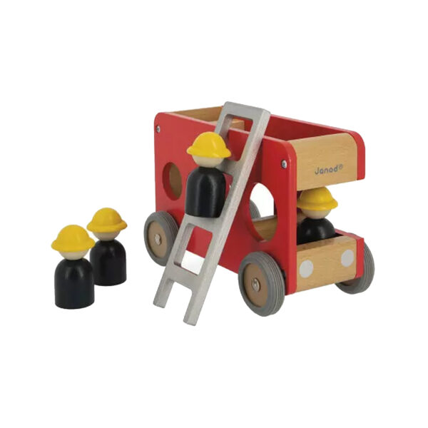 Personalised-Wooden-Fire-Engine-Toy-J04632