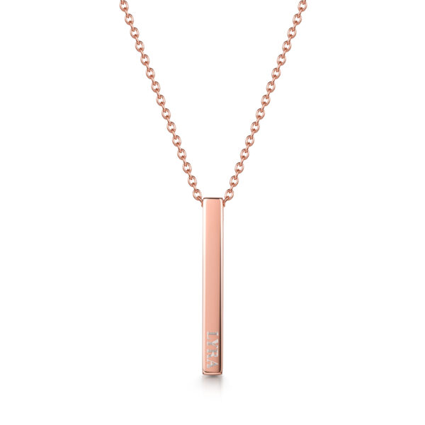 Personalised-3d-vertical-bar-necklace-PMP20218-RGP