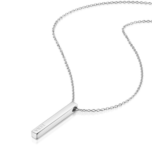 Personalised-3d-vertical-bar-necklace-PMP20218-SS