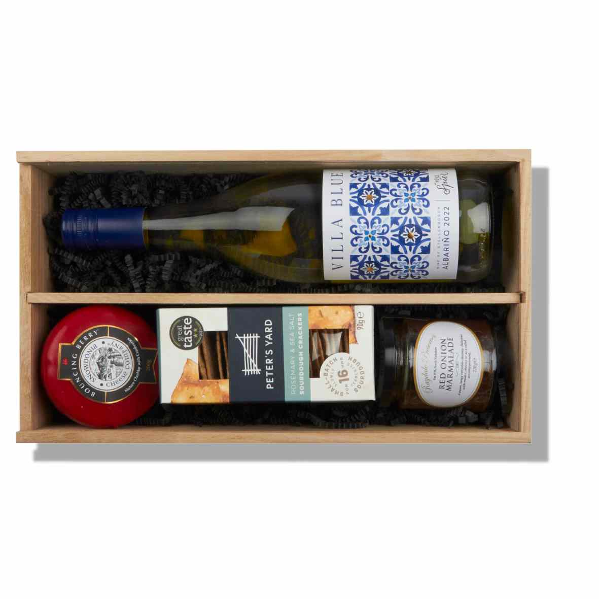 White Wine Gift Set Hamper Engravers Guild