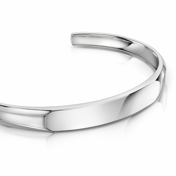 personalised-mens-bangle-silver-B4995