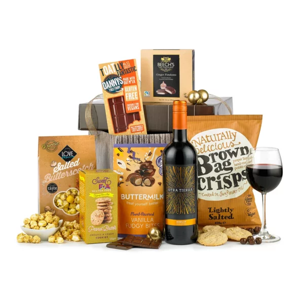 gluten free vegan wine hamper