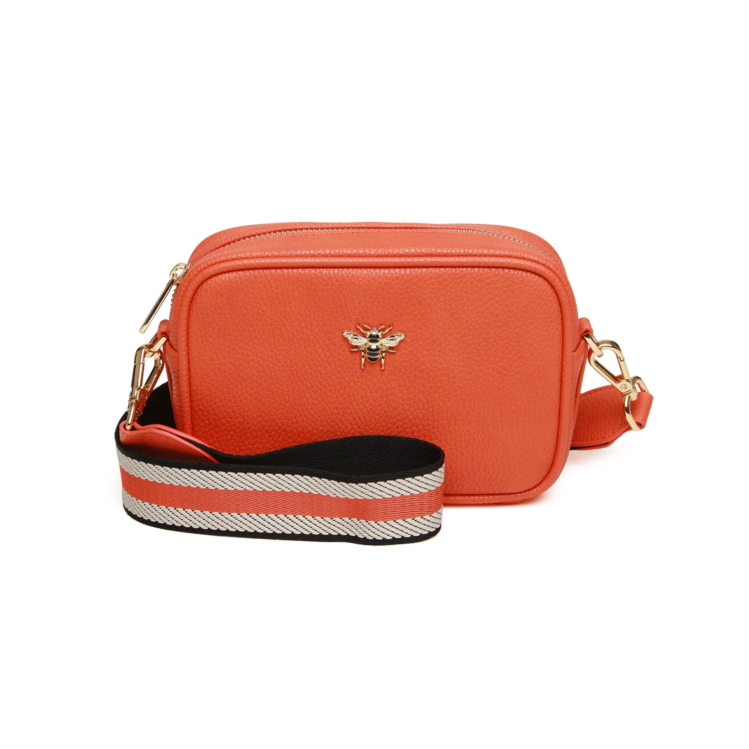 Personalised Mini Orange Cross Body Bag | Engravers Guild