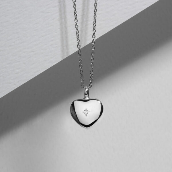 Diamond-Set-Heart-Ashes-Urn-Necklace-Lifestyle-Silver