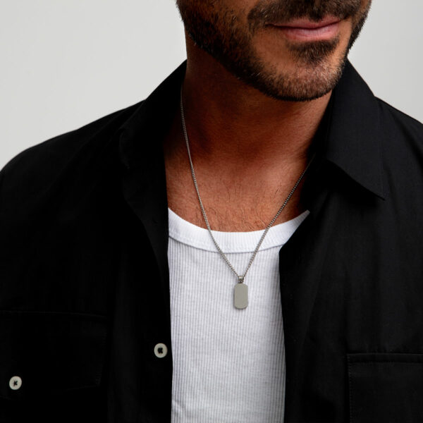 Pill Dog Tag Necklace