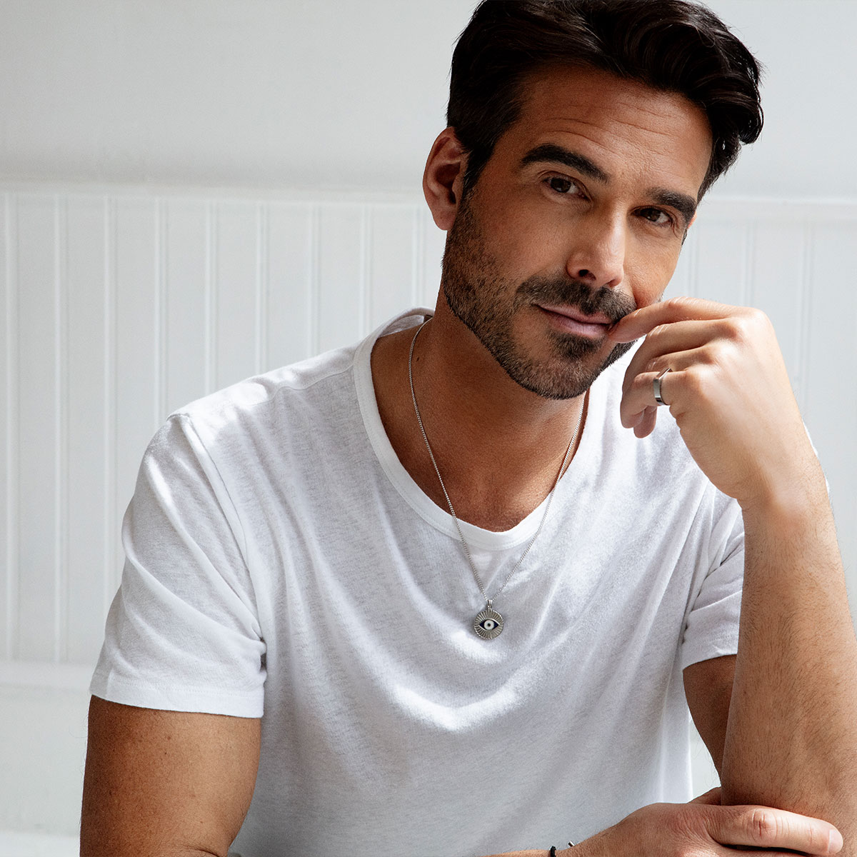 Mens necklace eye of providence