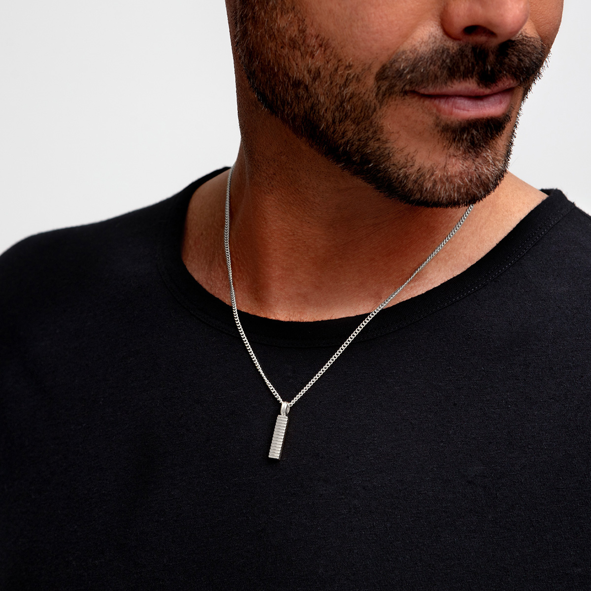 Ridged Totem Men's Necklace