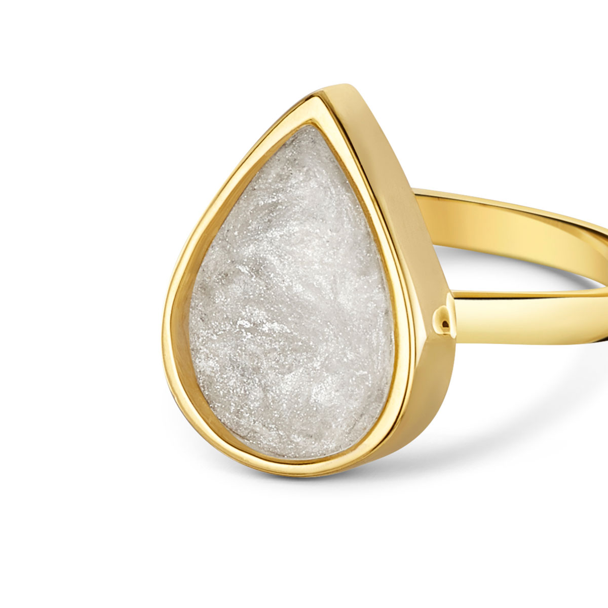 Teardrop Ashes Resin Ring Gold Engravers Guild Teardrop Ashes Resin Ring Gold Engravers Guild
