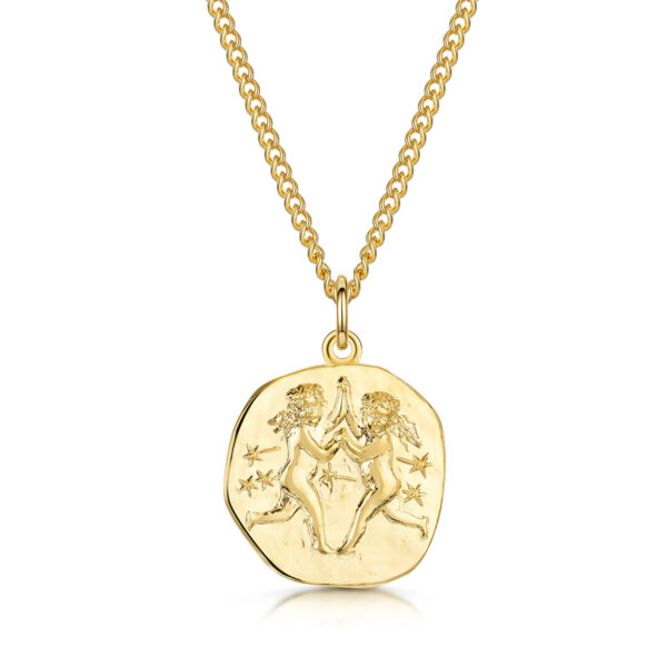 Gemini Gold Zodiac Necklace