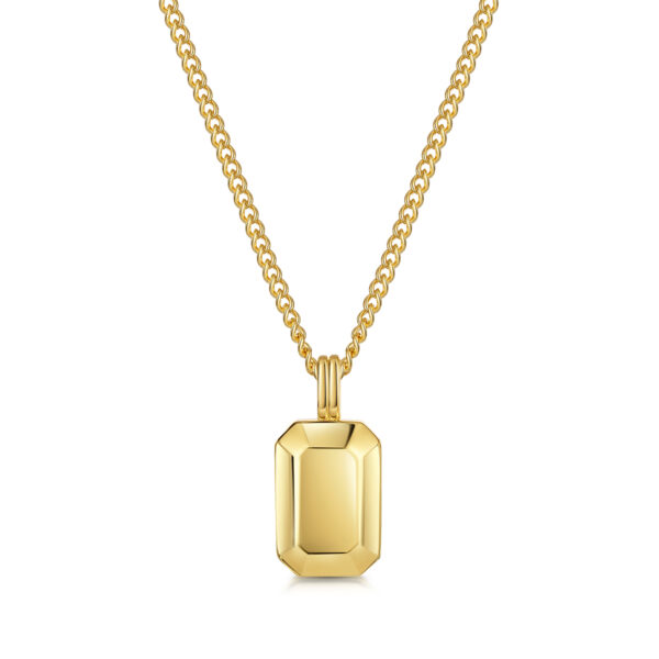 Ingot Urn Necklace - Gold