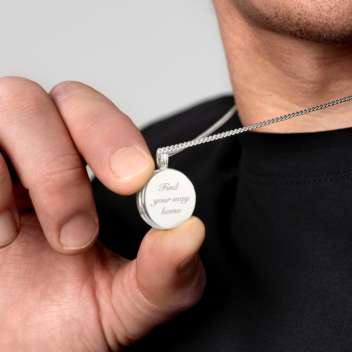 Men’s Compass Locket