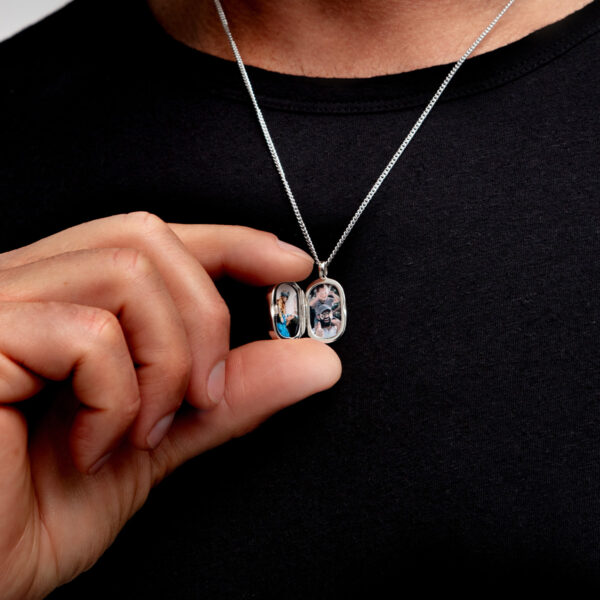 Men's Small Dog Tag Plain