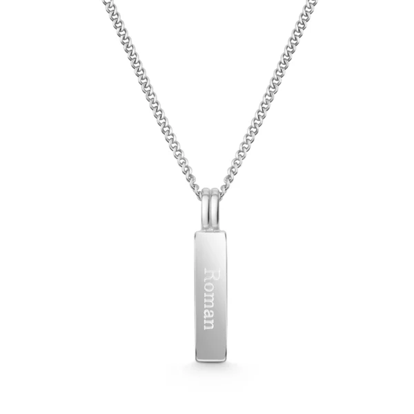 Men's Totem Urn - Silver