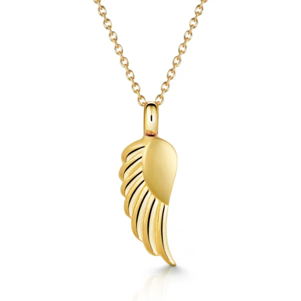 Angel Wing Urn - Gold