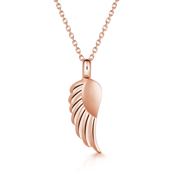 Angel Wing Urn - Rose Gold