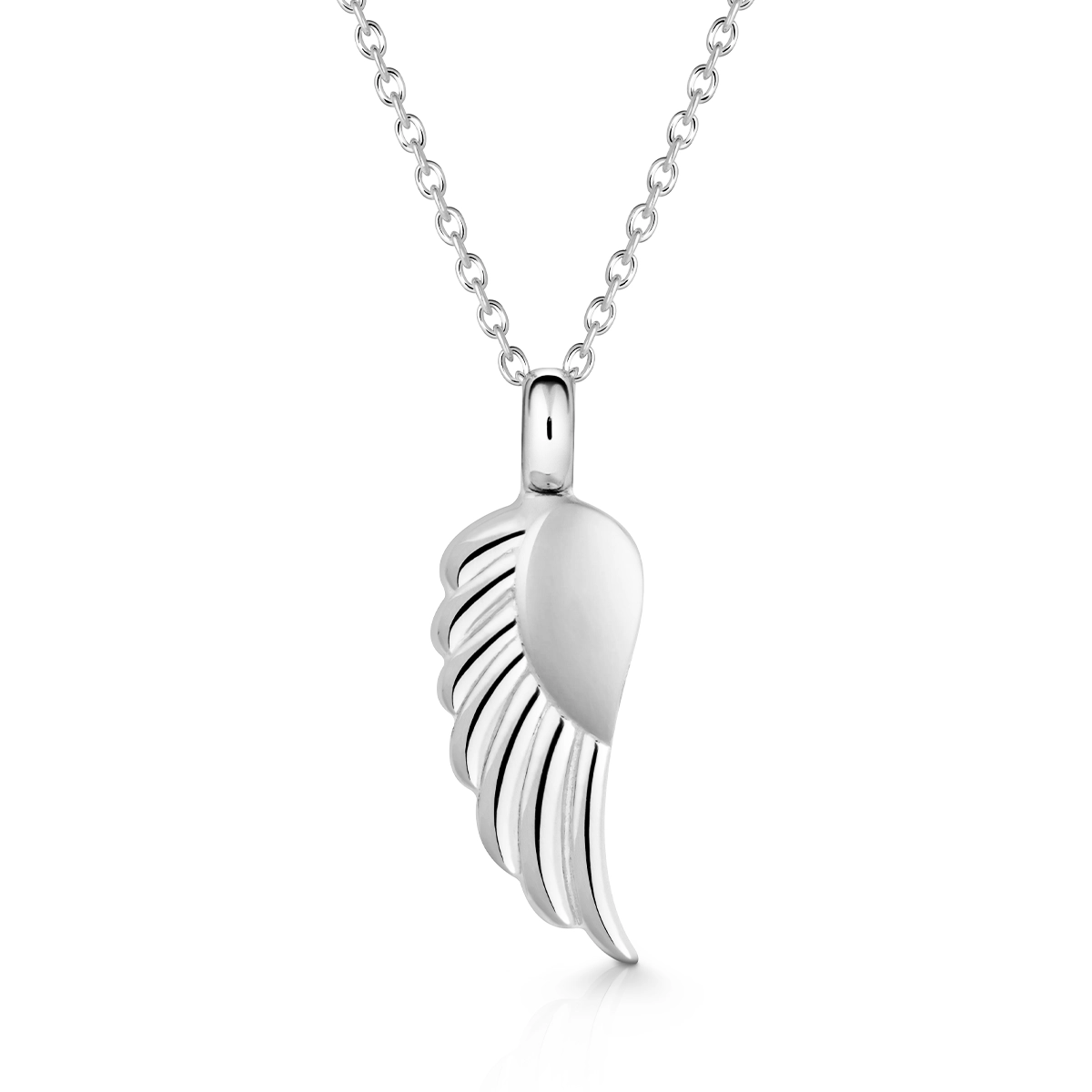 Angel Wing Urn - Silver