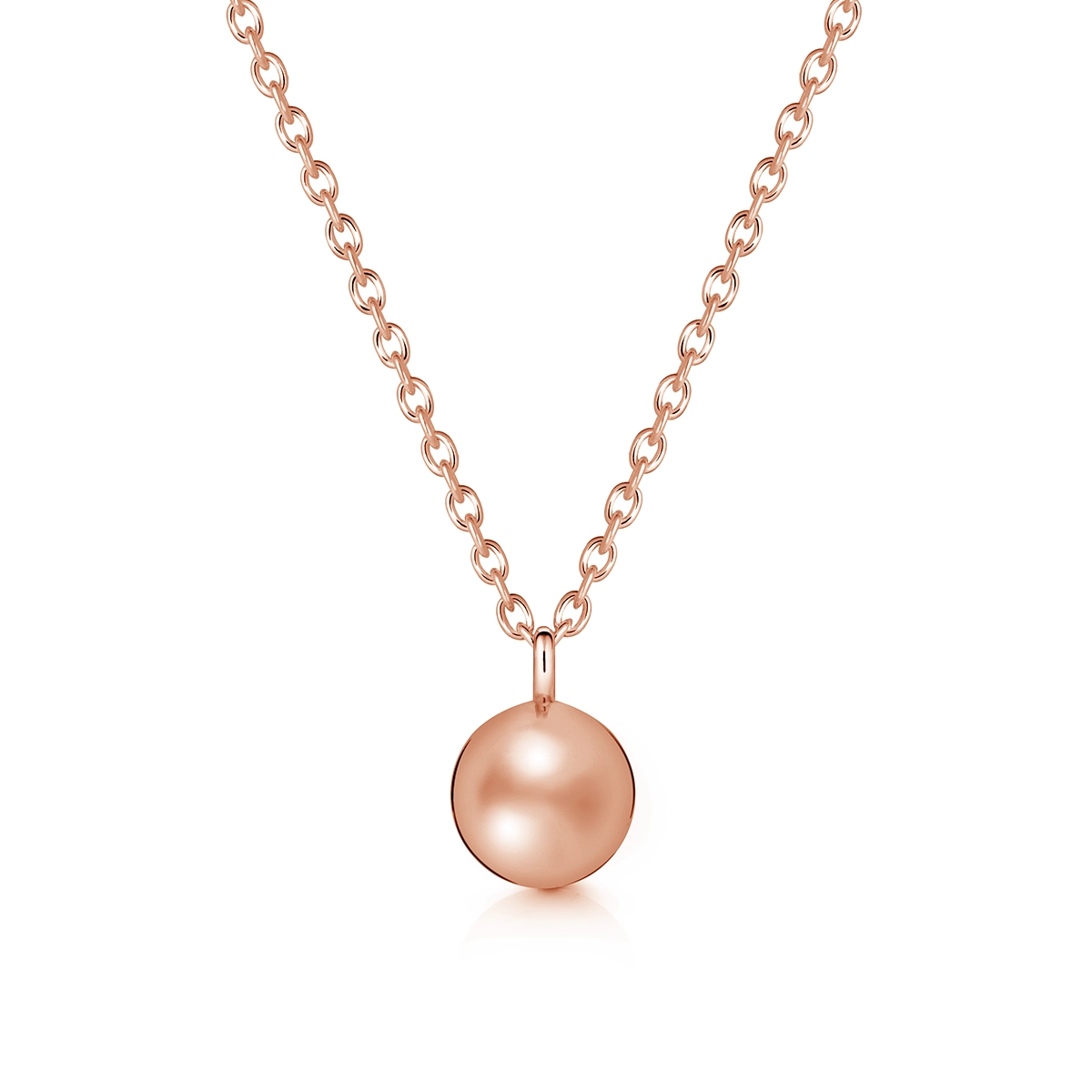 Sphere Urn Pendant - Rose Gold