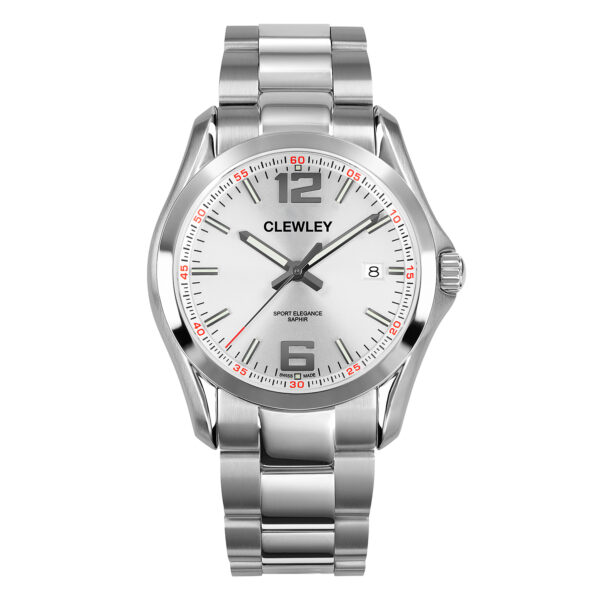 Clewley Sport Watch - Steel Bracelet Strap