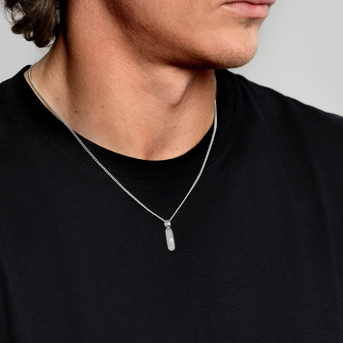 Men's Tag Necklace