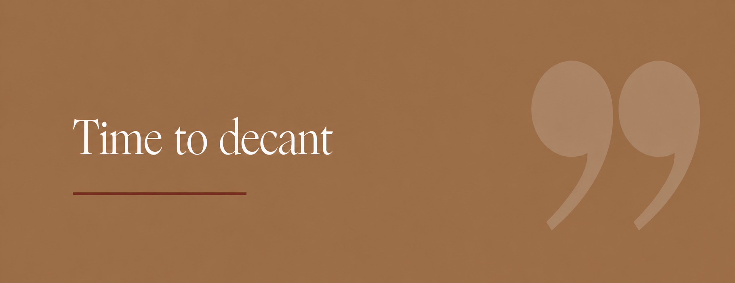 Category image for Decanters