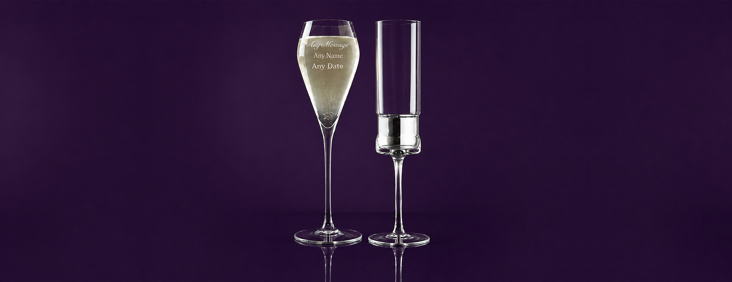 Category image for Personalised Prosecco Glasses