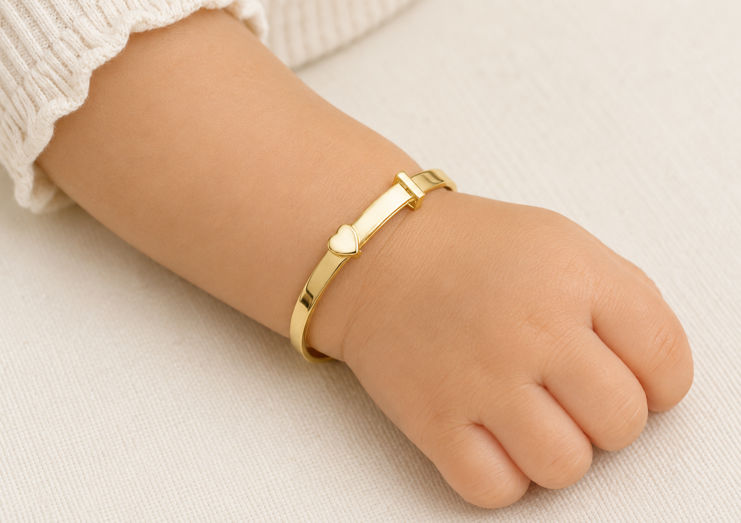 Category image for Personalised Baby Bangles